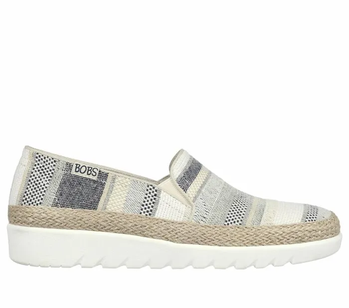 Skechers BOBS Flexpadrille HI 8211 Serene Heights Navy Multi Women SlipOns