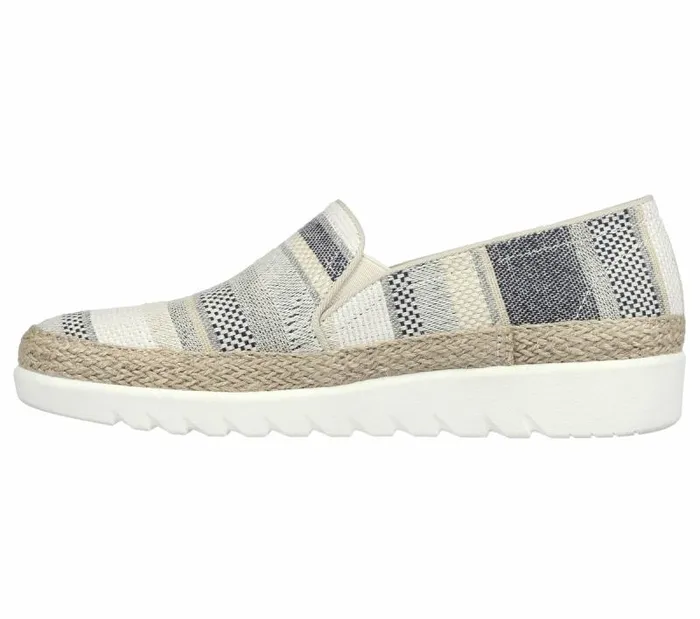 Skechers BOBS Flexpadrille HI 8211 Serene Heights Navy Multi Women SlipOns