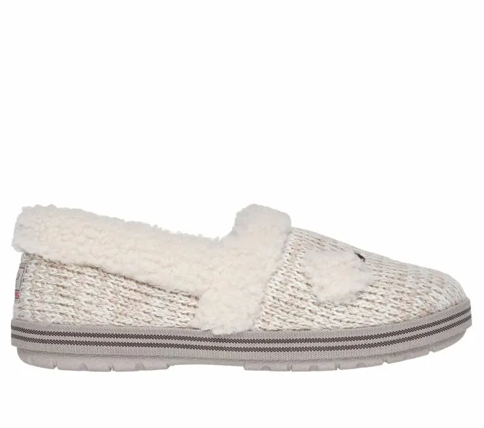 Skechers BOBS Too Cozy 8211 Puppy Pal Off White Women SlipOns