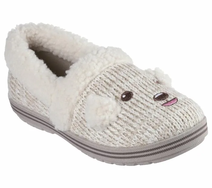 Skechers BOBS Too Cozy 8211 Puppy Pal Off White Women SlipOns