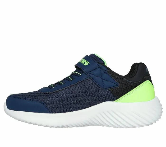 Skechers Bounder 8211 Trekzic Navy Lime Kids Athletic Shoes and Sneakers Skechers Bounder 8211 Trekzic Navy Lime Kids Athletic Shoes and Sneakers