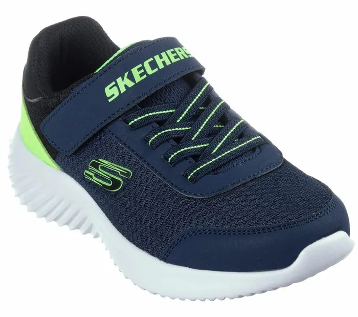 Skechers Bounder 8211 Trekzic Navy Lime Kids Athletic Shoes and Sneakers Skechers Bounder 8211 Trekzic Navy Lime Kids Athletic Shoes and Sneakers