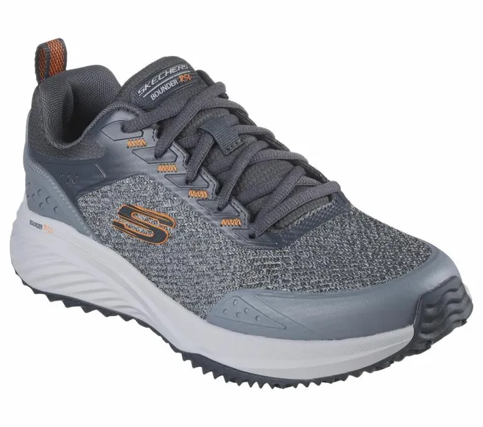Skechers Bounder RSE 8211 Hazlet Gray Orange Men Athletic Sneakers Skechers Bounder RSE 8211 Hazlet Gray Orange Men Athletic Sneakers