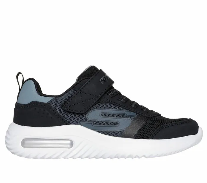Skechers BounderTech 8211 Ultravoid Black Charcoal Kids Athletic Shoes and Sneakers Skechers BounderTech 8211 Ultravoid Black Charcoal Kids Athletic Shoes and Sneakers