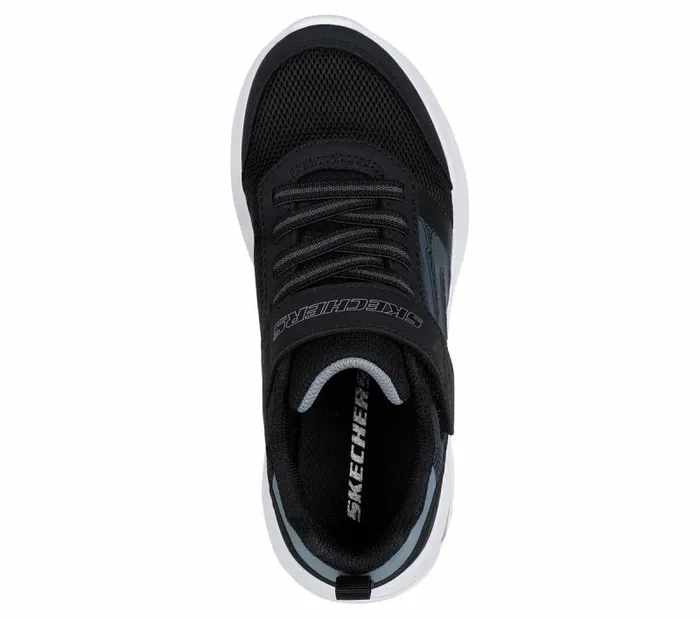 Skechers BounderTech 8211 Ultravoid Black Charcoal Kids Athletic Shoes and Sneakers Skechers BounderTech 8211 Ultravoid Black Charcoal Kids Athletic Shoes and Sneakers