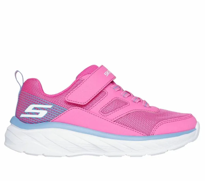 Skechers Boundless Hot Pink Blue Kids Athletic Shoes and Sneakers