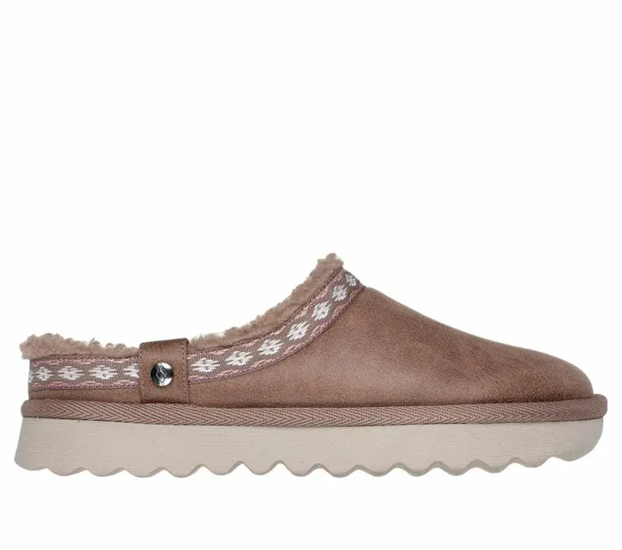 Skechers Cozy Up 8211 Idlewild Taupe Women SlipOns