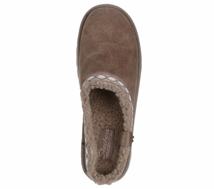 Skechers Cozy Up 8211 Idlewild Taupe Women SlipOns Skechers Cozy Up 8211 Idlewild Taupe Women SlipOns