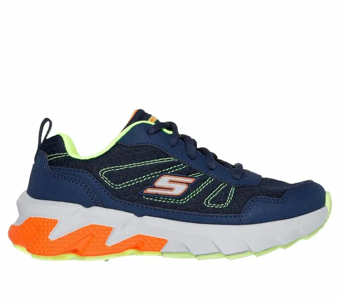 Skechers Elite Sport 8211 Beam Stride Navy Kids Athletic Shoes and Sneakers