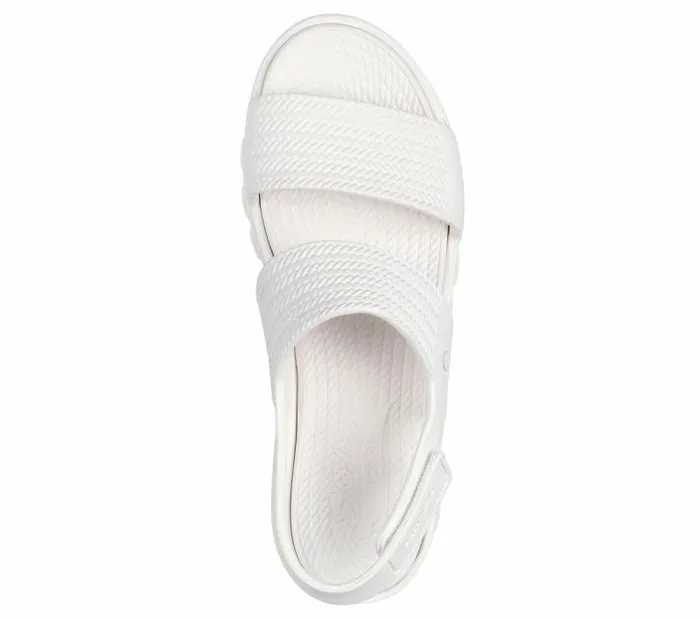 Skechers Foamies Arch Fit Footsteps 8211 Sunny Days White Women Sandals Skechers Foamies Arch Fit Footsteps 8211 Sunny Days White Women Sandals
