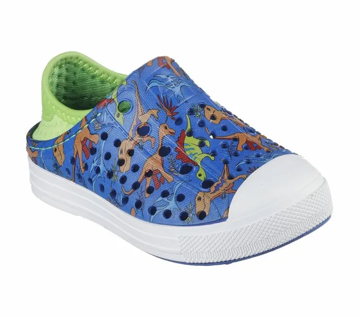Skechers Foamies Guzman Steps 8211 Lil Dino Blue Lime Kids Athletic Shoes and Sneakers Skechers Foamies Guzman Steps 8211 Lil Dino Blue Lime Kids Athletic Shoes and Sneakers