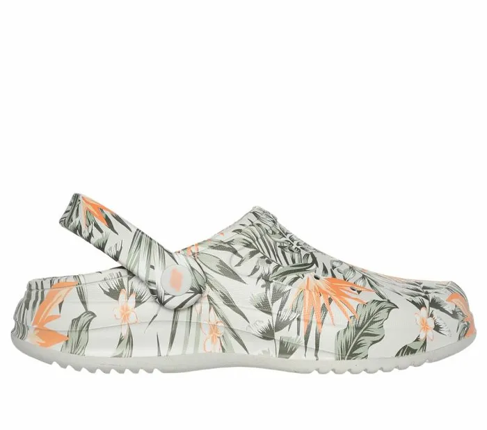 Skechers Foamies Island Breeze Natural Multi Women SlipOns