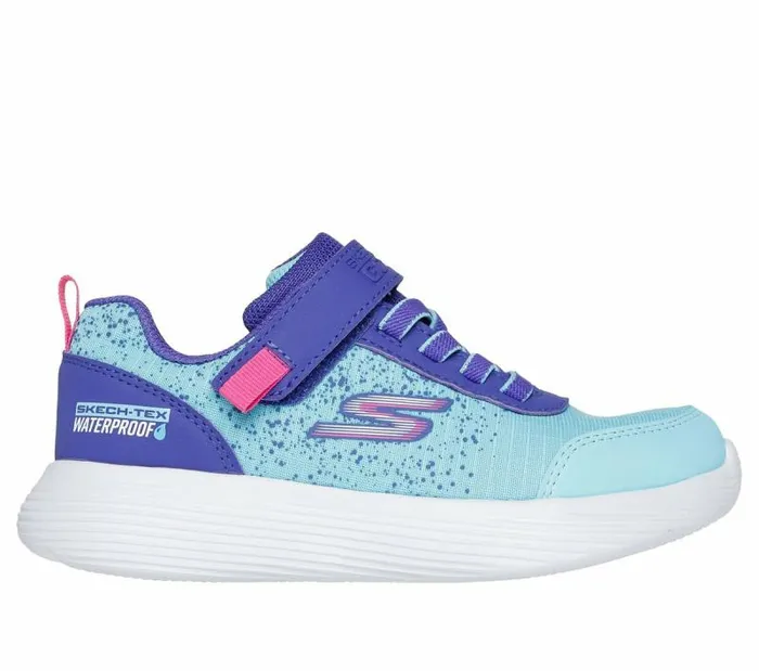 Skechers GO RUN 400 V2 Purple Turquoise Kids Athletic Shoes and Sneakers
