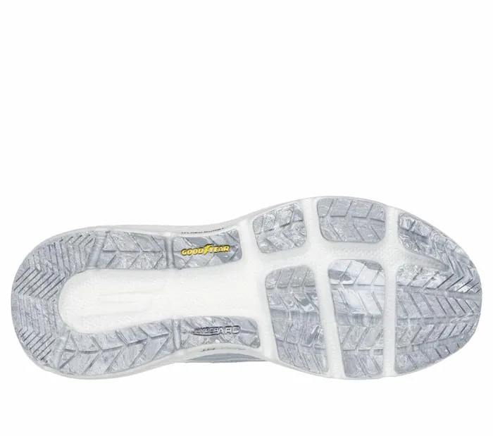 Skechers GO RUN MaxRoad 6 White Gray Women Athletic Sneakers Skechers GO RUN MaxRoad 6 White Gray Women Athletic Sneakers