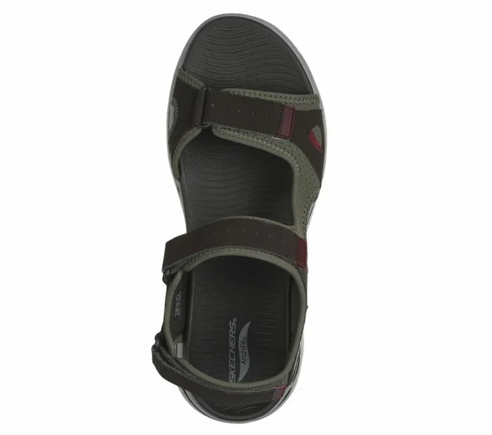 Skechers GO WALK Arch Fit 8211 Mission II Olive Men Sandals Skechers GO WALK Arch Fit 8211 Mission II Olive Men Sandals