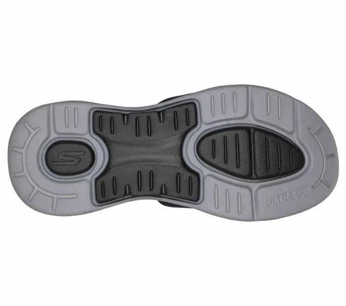 Skechers GO WALK Arch Fit Sandal 8211 Gradual Black Gray Men Sandals Skechers GO WALK Arch Fit Sandal 8211 Gradual Black Gray Men Sandals