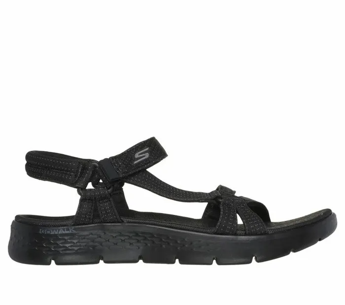 Skechers GO WALK Flex Sandal 8211 Sublime Black Women Sandals