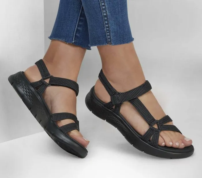 Skechers GO WALK Flex Sandal 8211 Sublime Black Women Sandals Skechers GO WALK Flex Sandal 8211 Sublime Black Women Sandals