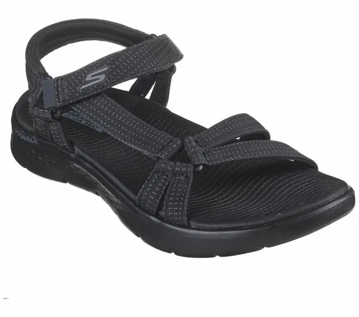 Skechers GO WALK Flex Sandal 8211 Sublime Black Women Sandals Skechers GO WALK Flex Sandal 8211 Sublime Black Women Sandals