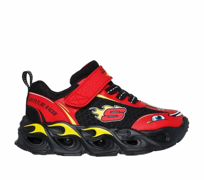 Skechers Hot Lights Thermo Flash 8211 Wheel Buddies Red Black Kids Athletic Shoes and Sneakers Skechers Hot Lights Thermo Flash 8211 Wheel Buddies Red Black Kids Athletic Shoes and Sneakers