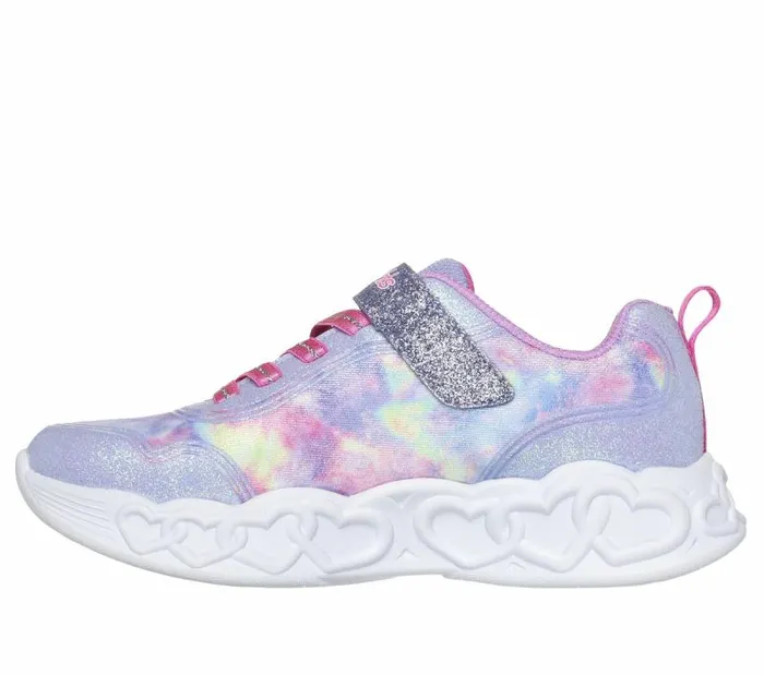 Skechers Infinite Heart Lights 8211 Color Lovin Lavender Multi Kids Athletic Shoes and Sneakers Skechers Infinite Heart Lights 8211 Color Lovin Lavender Multi Kids Athletic Shoes and Sneakers
