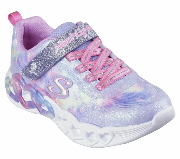 Skechers Infinite Heart Lights 8211 Color Lovin Lavender Multi Kids Athletic Shoes and Sneakers Skechers Infinite Heart Lights 8211 Color Lovin Lavender Multi Kids Athletic Shoes and Sneakers