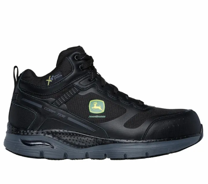 Skechers John Deere Arch Fit SR 8211 Onyx Cove Black Men Boots