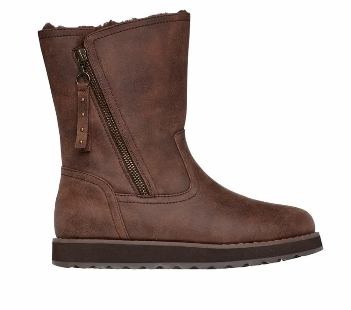 Skechers Keepsakes 20 8211 Casual Winter Chocolate Women Boots