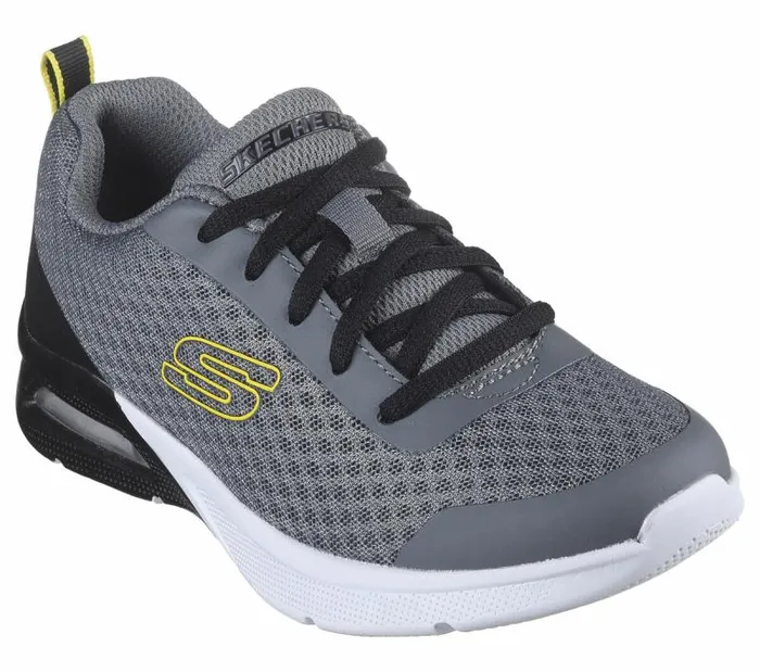 Skechers Microspec Max 8211 Volace Charcoalblack Kids Athletic Shoes and Sneakers Skechers Microspec Max 8211 Volace Charcoalblack Kids Athletic Shoes and Sneakers