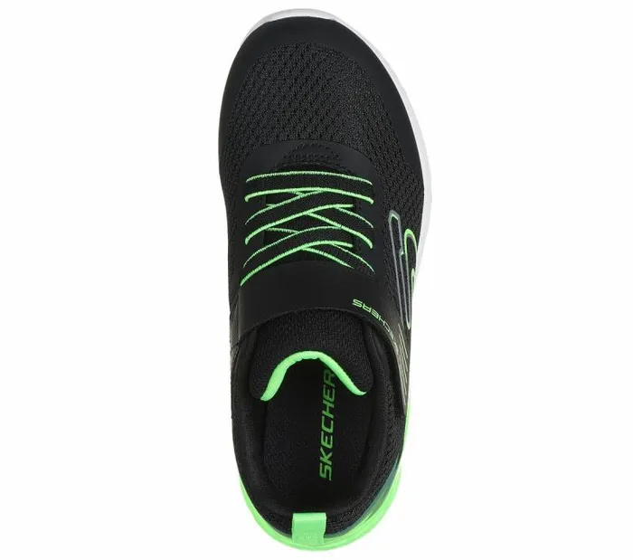 Skechers Microspec Max II 8211 Vodrox Black Lime Kids Athletic Shoes and Sneakers Skechers Microspec Max II 8211 Vodrox Black Lime Kids Athletic Shoes and Sneakers