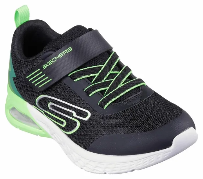 Skechers Microspec Max II 8211 Vodrox Black Lime Kids Athletic Shoes and Sneakers Skechers Microspec Max II 8211 Vodrox Black Lime Kids Athletic Shoes and Sneakers