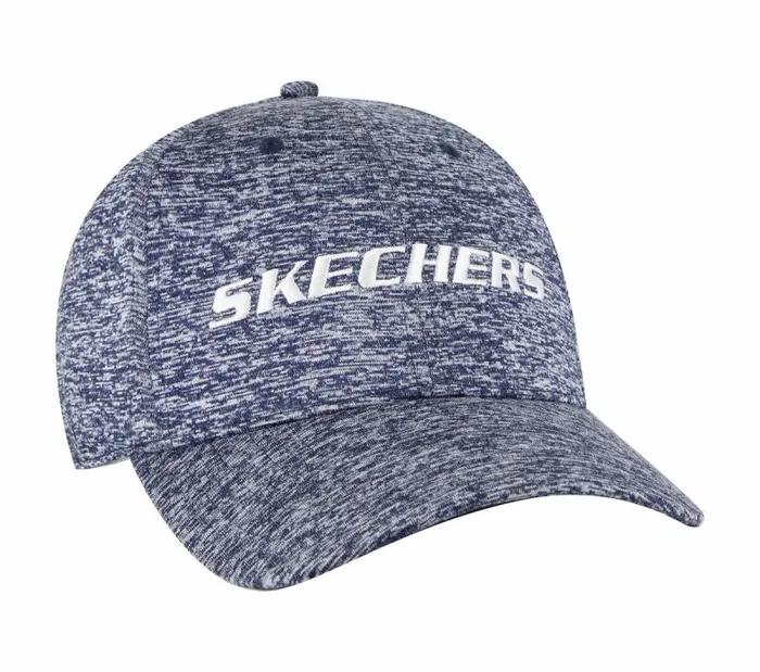 Skechers On The Road Flat Brim Hat Blue Gray WomenMen Hats Skechers On The Road Flat Brim Hat Blue Gray WomenMen Hats