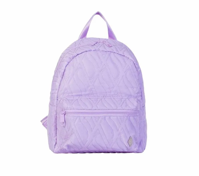 Skechers Quilted Mini Backpack Lavender WomenMenKids Bags