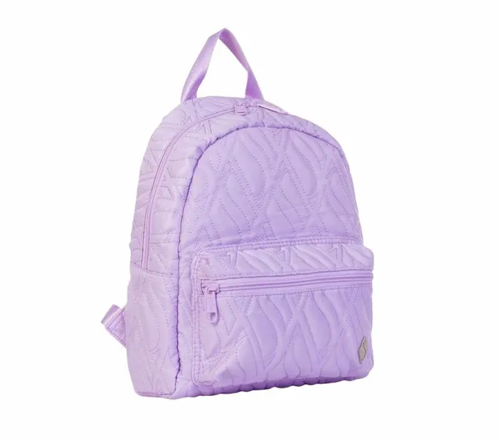 Skechers Quilted Mini Backpack Lavender WomenMenKids Bags Skechers Quilted Mini Backpack Lavender WomenMenKids Bags