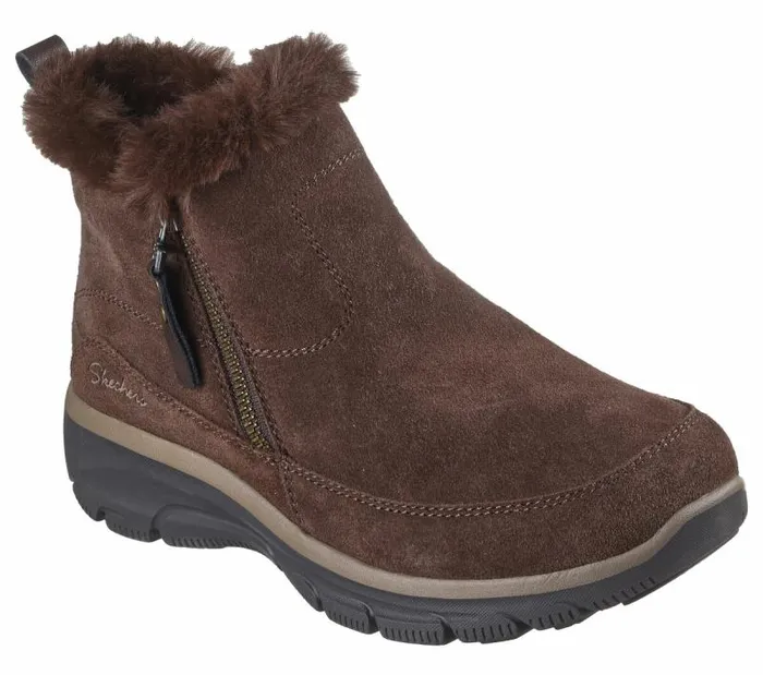 Skechers Relaxed Fit Easy Going 8211 Cool Zip Chocolate Women Boots Skechers Relaxed Fit Easy Going 8211 Cool Zip Chocolate Women Boots