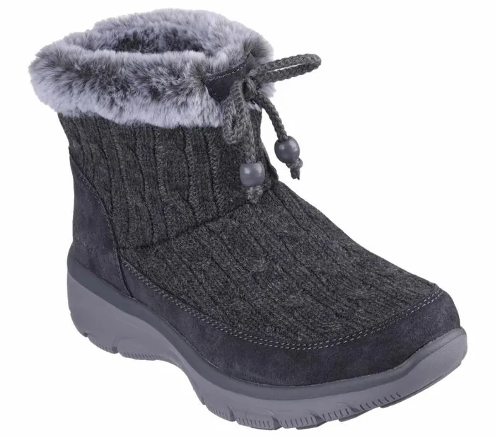 Skechers Relaxed Fit Easy Going 8211 Fall Ice Angel Charcoal Women Boots Skechers Relaxed Fit Easy Going 8211 Fall Ice Angel Charcoal Women Boots