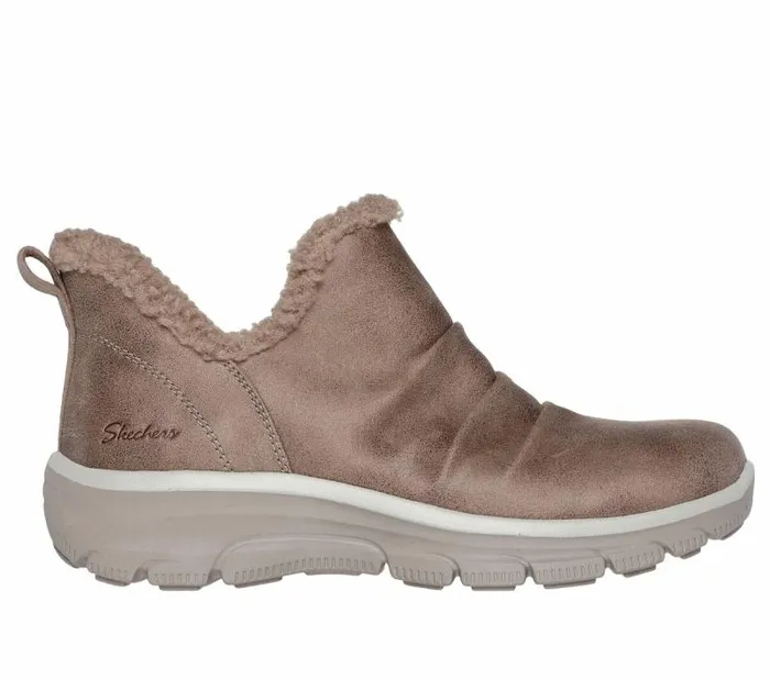 Skechers Relaxed Fit Easy Going 8211 Sweet Treasure Taupe Women Boots