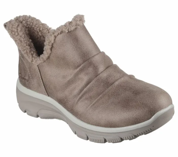 Skechers Relaxed Fit Easy Going 8211 Sweet Treasure Taupe Women Boots Skechers Relaxed Fit Easy Going 8211 Sweet Treasure Taupe Women Boots