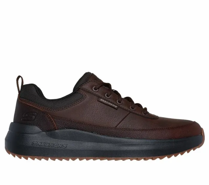 Skechers Relaxed Fit Parnell 8211 Garth Red Brown Men Casual Sneakers