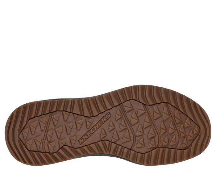 Skechers Relaxed Fit Parnell 8211 Garth Red Brown Men Casual Sneakers Skechers Relaxed Fit Parnell 8211 Garth Red Brown Men Casual Sneakers