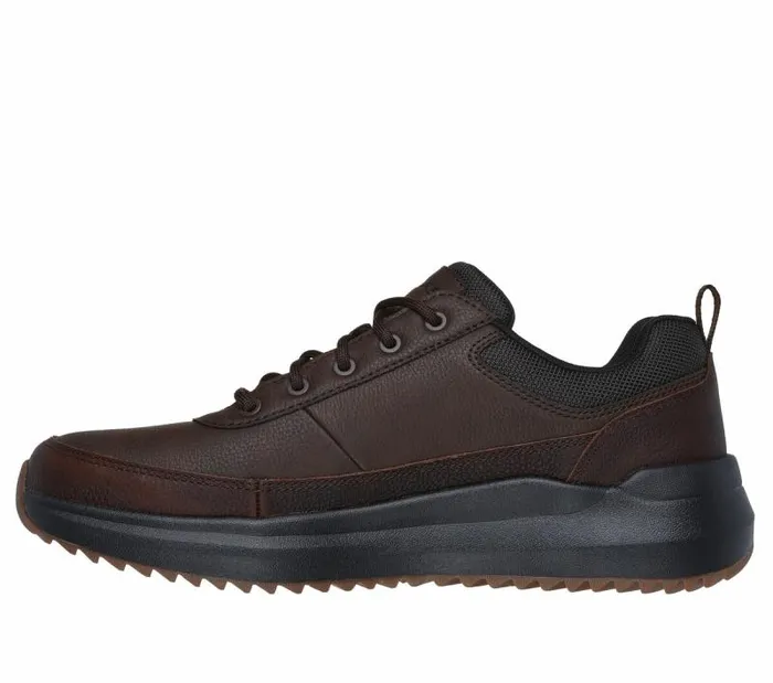 Skechers Relaxed Fit Parnell 8211 Garth Red Brown Men Casual Sneakers Skechers Relaxed Fit Parnell 8211 Garth Red Brown Men Casual Sneakers