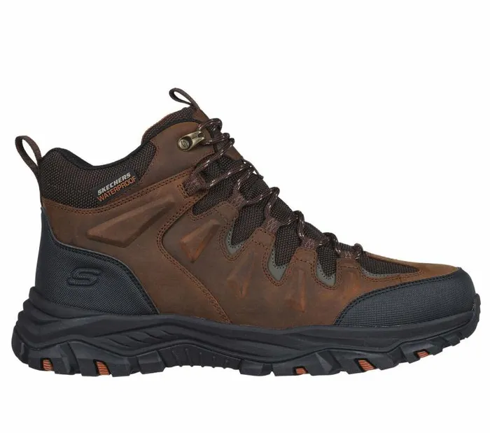Skechers Relaxed Fit Rickter 8211 Branson Brown Men Boots
