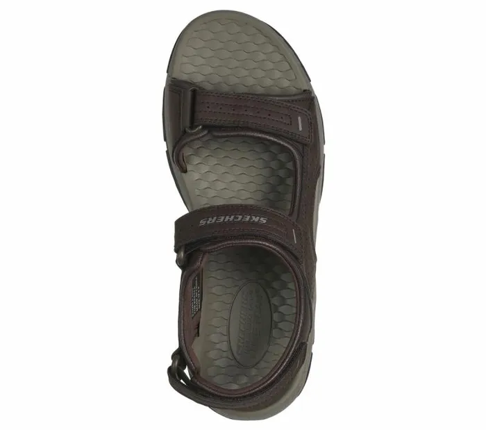 Skechers Relaxed Fit Tresmen 8211 Garo Chocolate Men Sandals Skechers Relaxed Fit Tresmen 8211 Garo Chocolate Men Sandals