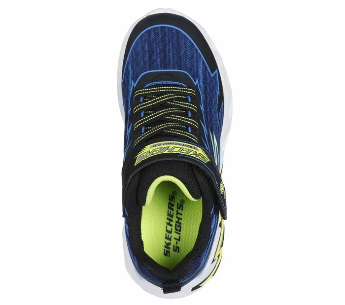 Skechers SLights Light Storm 20 8211 BoltBrights Black Blue Kids Athletic Shoes and Sneakers Skechers SLights Light Storm 20 8211 BoltBrights Black Blue Kids Athletic Shoes and Sneakers