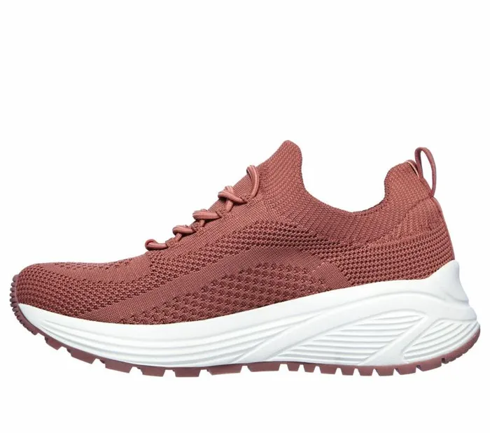 Skechers Skechers BOBS Sport Sparrow 20 8211 Allegiance Crew Rose Women Athletic Sneakers