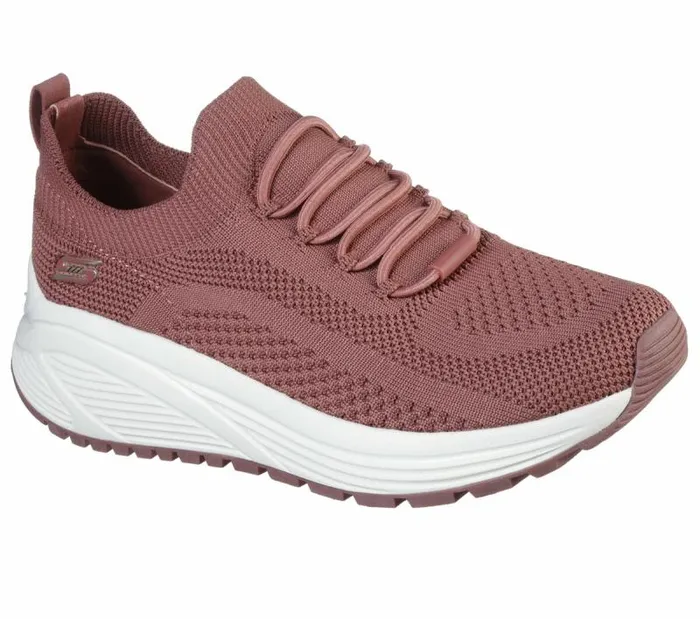 Skechers Skechers BOBS Sport Sparrow 20 8211 Allegiance Crew Rose Women Athletic Sneakers