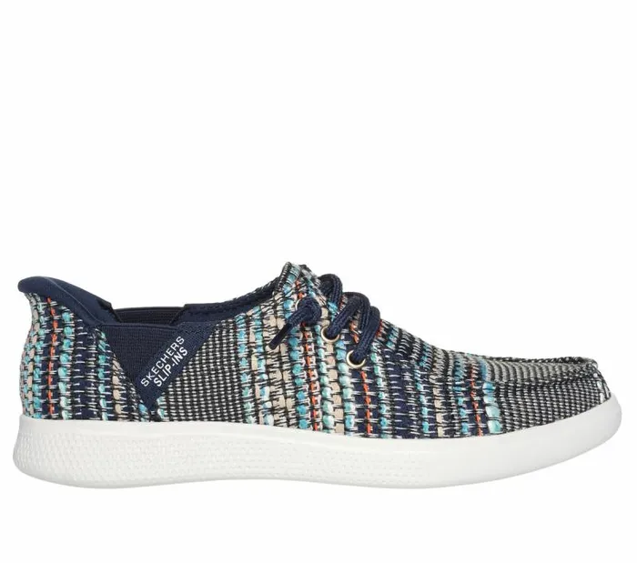 Skechers Skechers Slipins BOBS Skip Cute 8211 August Air Navy Multi Women Casual Sneakers Skechers Skechers Slipins BOBS Skip Cute 8211 August Air Navy Multi Women Casual Sneakers