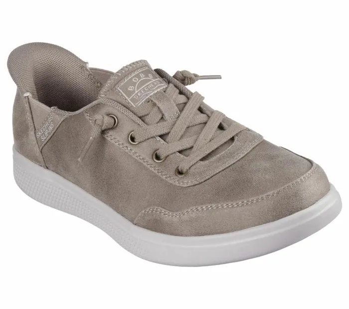 Skechers Skechers Slipins BOBS Skip Cute 8211 B Cute Cozy Taupe Women Casual Sneakers