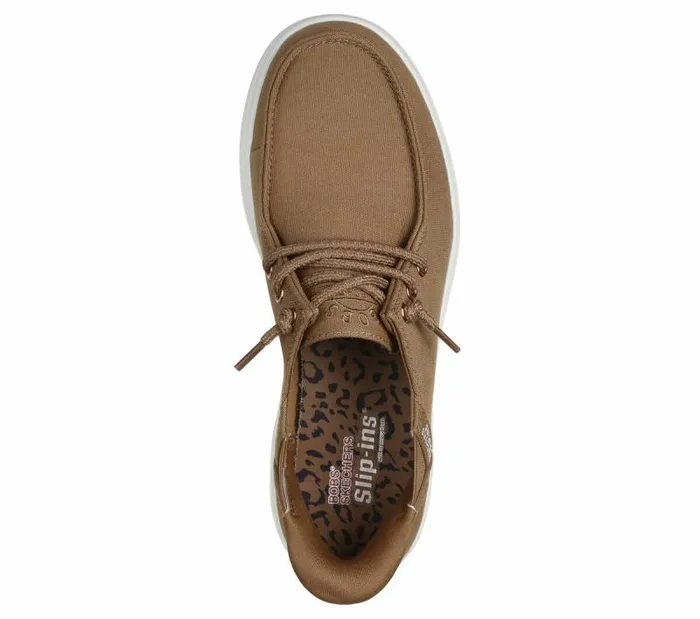Skechers Skechers Slipins BOBS Skip Cute 8211 Spot Twist Chestnut Women Casual Sneakers