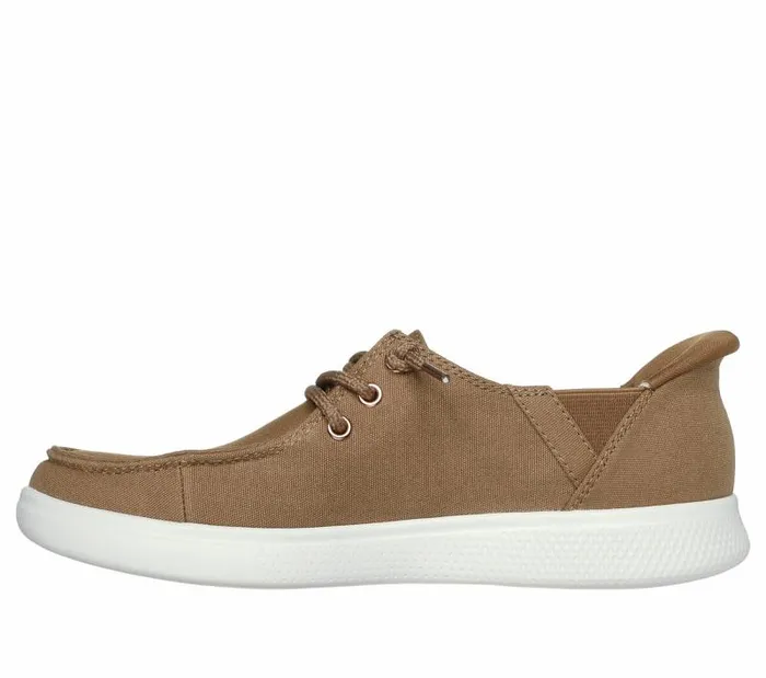 Skechers Skechers Slipins BOBS Skip Cute 8211 Spot Twist Chestnut Women Casual Sneakers